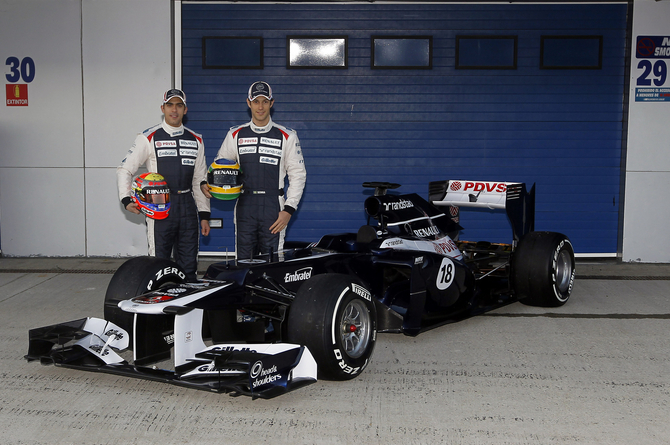 Williams F1 Reveals FW34 for 2012 at Jerez 