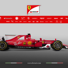 Scuderia Ferrari has adopted the new thumb-tip nose as well as the same 'T-wing' concept as Mercedes