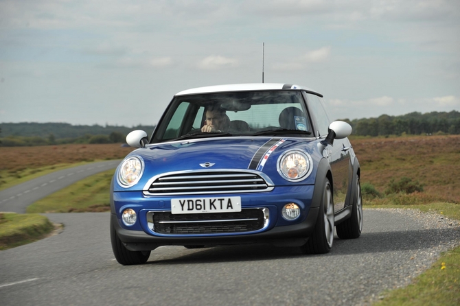 Mini Celebrates London Olympics by Having Long Jumper Leap Over Special Edition Mini