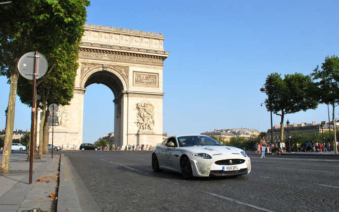 The car will drive around Monaco and the Nürburgring