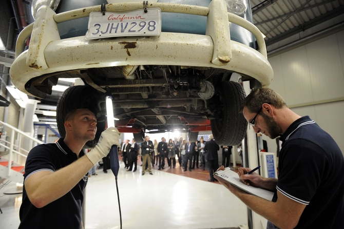 A Volkswagen Veículos Comerciais lança serviço de restauro de carros antigos