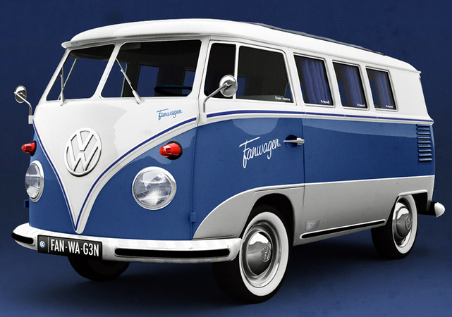 Fanwagen Facebook Car by Volkswagen