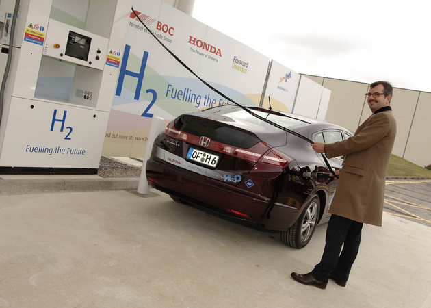 Honda Erects Hydrogen Fueling Station in Swindon, UK