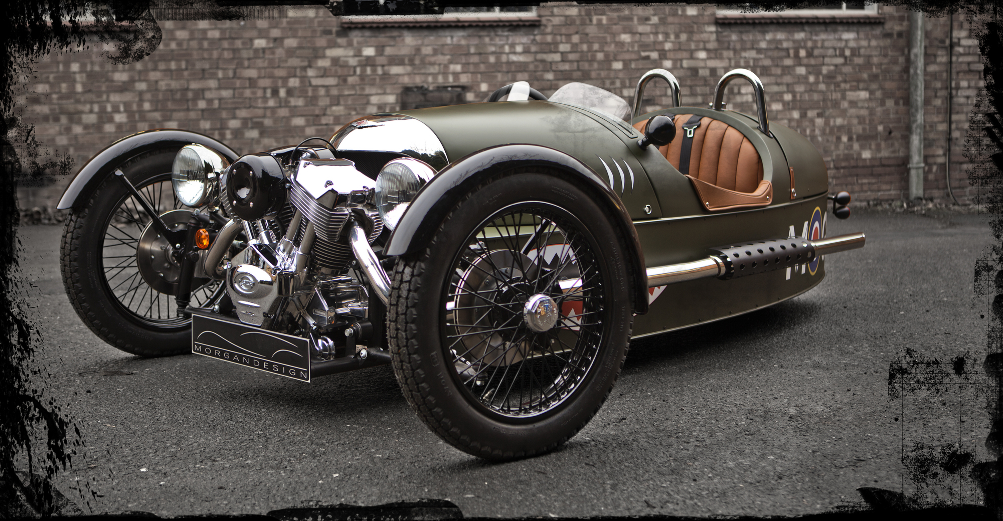 Morgan is giving the Three Wheeler a stiffer body for 2014 to improve handling