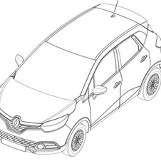 The image is very similar to this patent image of the Captur