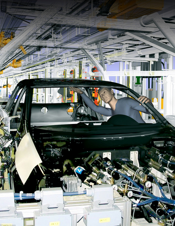 Ford's Spainish factory is likely the first to be completely simulated Ford's Spainish factory is likely the first to be completely simulated