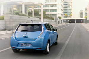 Nissan Leaf Spoiler w/ Solar Panels