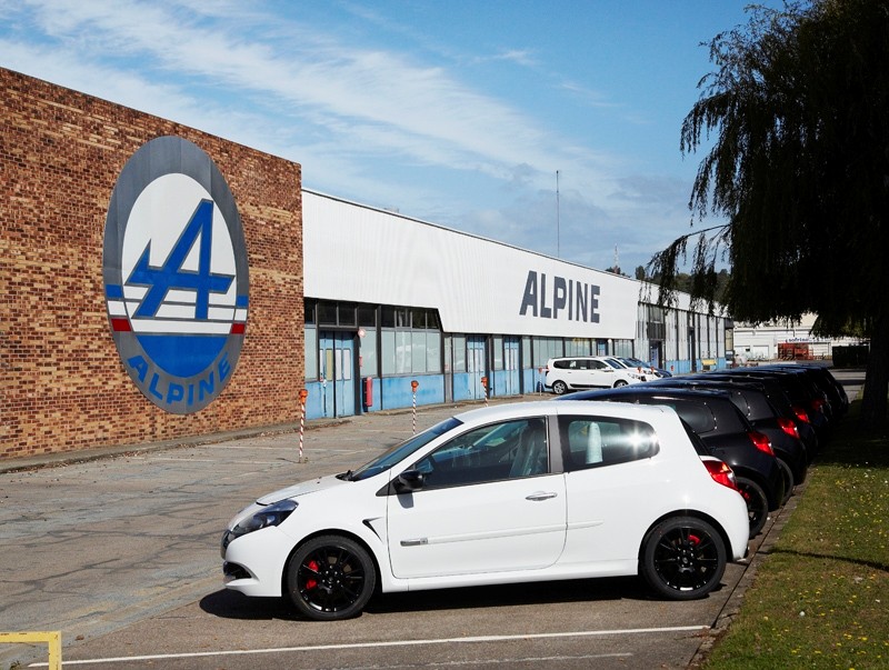 Die ehemalige Alpine-Fabrik wird zum Bau von RenaultSport Modellen genutzt