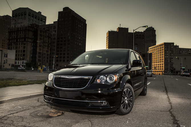 The S gets a dark chrome front and black trim