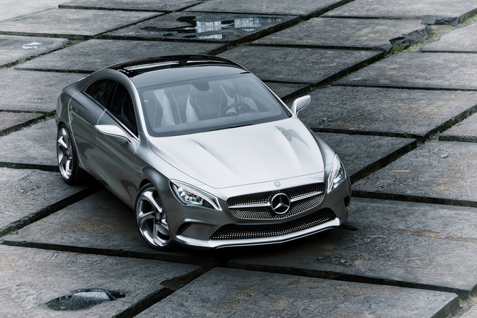 Mercedes Coupe Concept traz o estilo CLS num formato menor