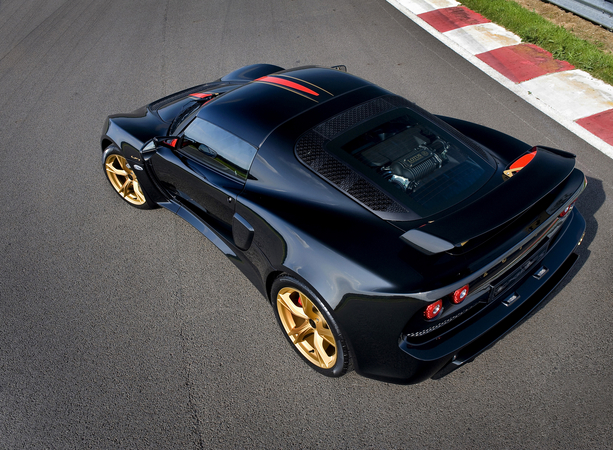 The Lotus Exige LF1 is equipped with high performance Pirelli P-Zero Trofeo tires