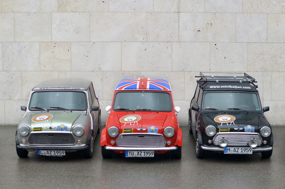 Cars in the rally may not be more than 20 years old or be worth more than €1,111.11