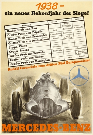 Im Silberpfeil zur Meisterschaft 1938