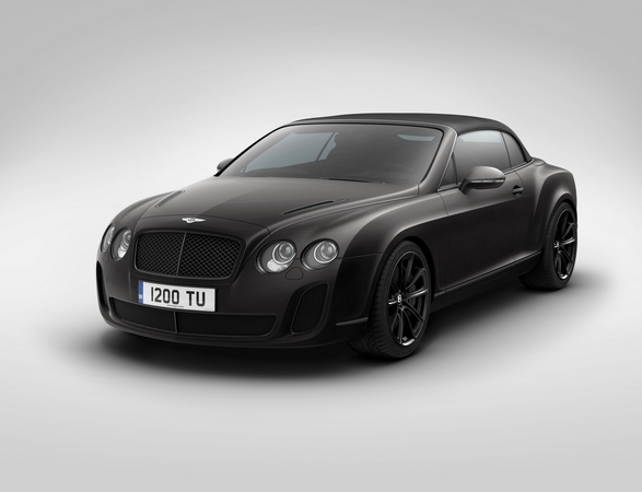 Bentley Continental Supersports Convertible 'Ice Speed Record' Edition