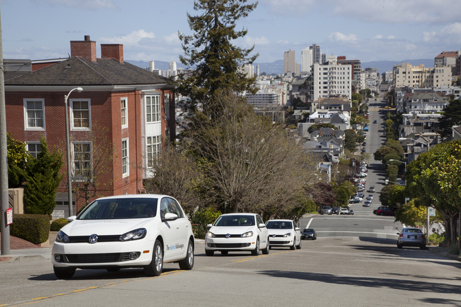 Volkswagen Begin E-Golf Test in US