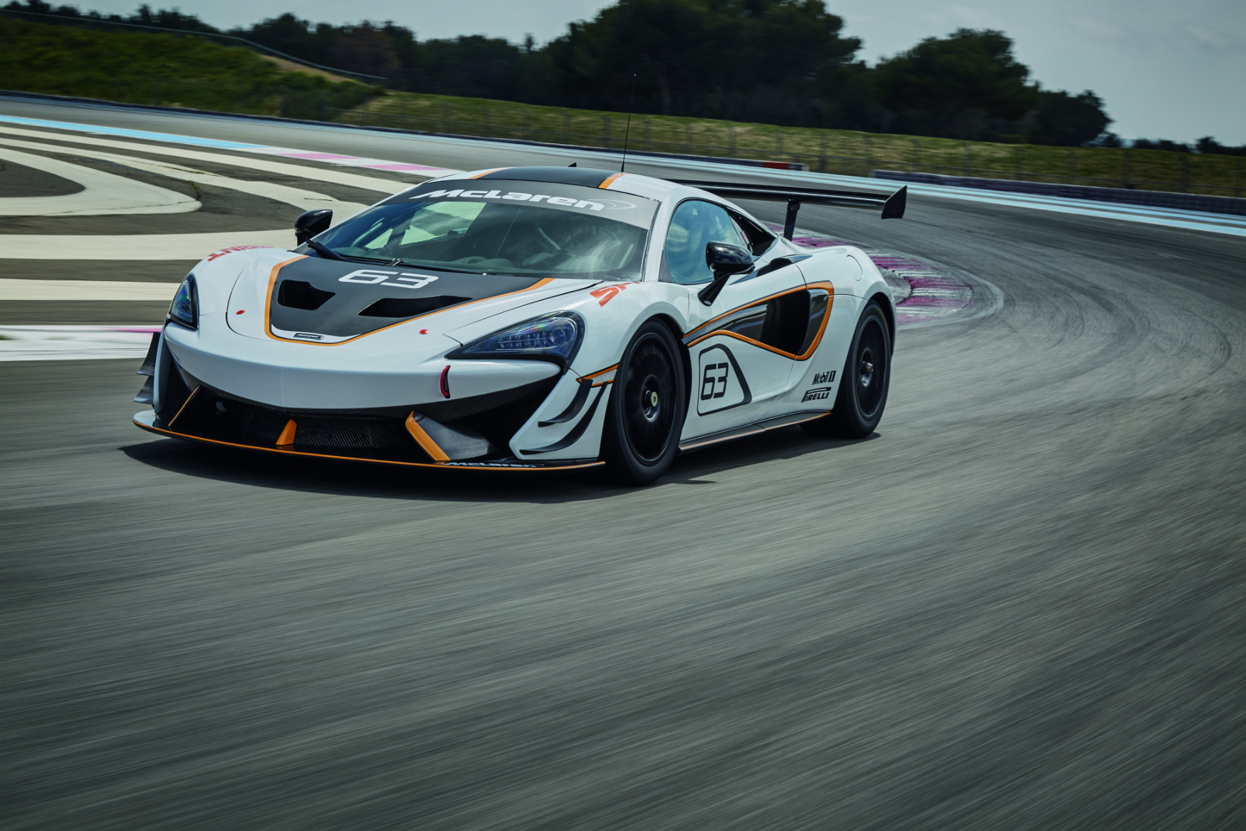 Até ao momento o 570S Sprint é o modelo mais focado para a utilização em circuito da gama Sport Series