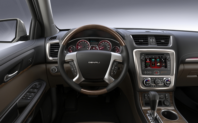 GMC Upgrades Acadia for 2013 with Revised Front