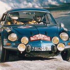 Renault is bringing an A110 that just raced in the Rallye Monte-Carlo Historique