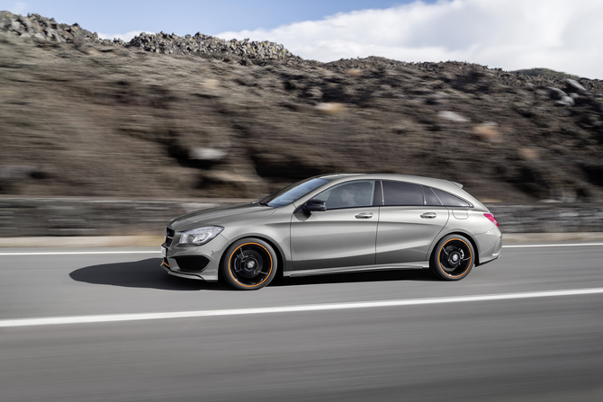 At launch, the CLA Shooting Brake will be offered with a range of two diesel and four gasoline engines