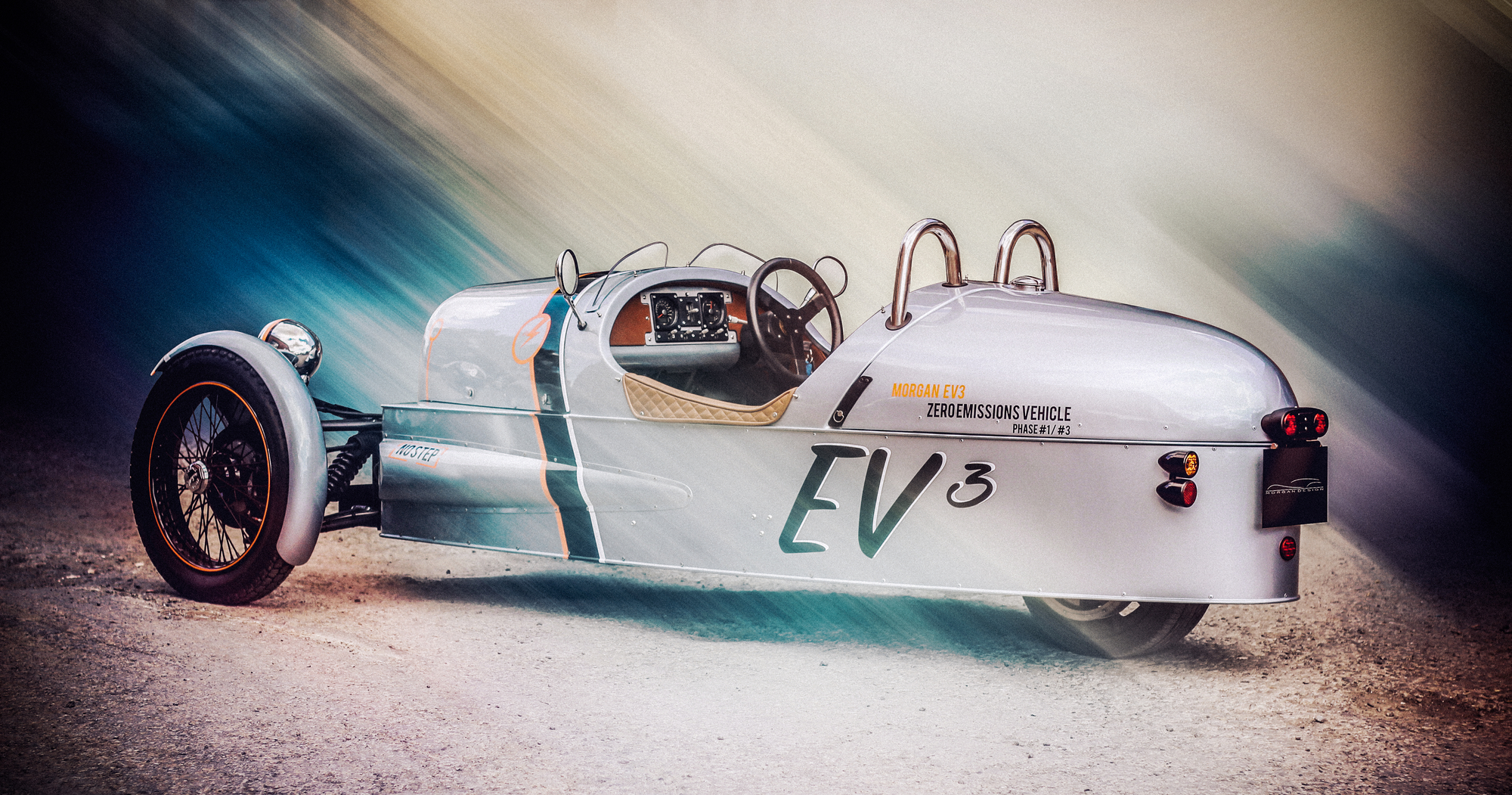 O EV3 é movido através de motor elétrico de 102cv colocado na parte traseira do veículo