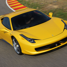 Ferrari introduced the 458 in 2009