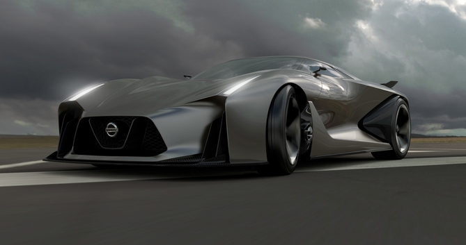 Le Nissan CONCEPT 2020 Vision Gran Turismo