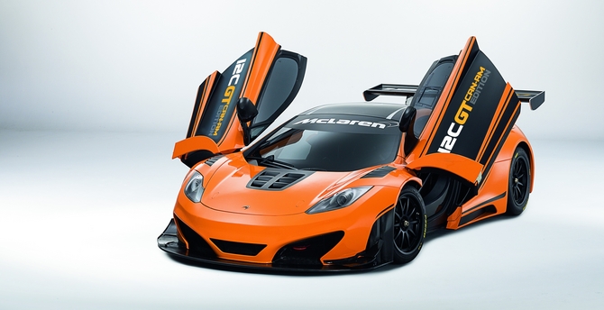 MP4-12C GT Can-Am tem uma potência de 630cv