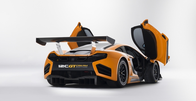 MP4-12C GT Can-Am também presta um tributo a Bruce McLaren e a Denny Hulme