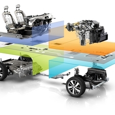 A plataforma CMF utiliza cinco partes modulares que podem ser modificadas para criar diferentes carros