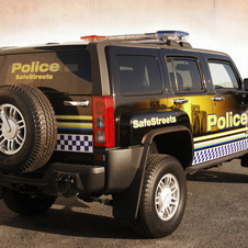 Hummer H3 Police Vehicle