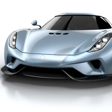 O Regera é o primeiro híbrido criado pela Koenigsegg e apresenta uma potência combinada impressionante de 1806cv