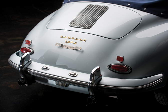 Porsche 356B 1600 Cabriolet by Reutter