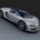 The roof area, air scoops, air brake are made in blue-tinted carbon fiber