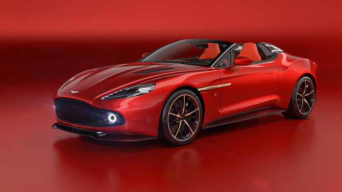 Aston Martin Vanquish Zagato Speedster Aston Martin Vanquish Zagato Speedster