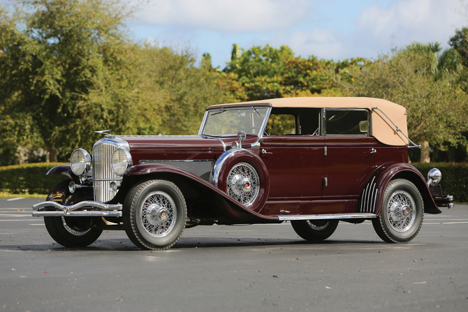 Duesenberg SJ Convertible Sedan by LeBaron