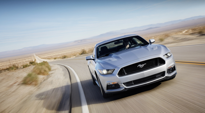 Entre os novos veículos anunciados encontra-se o novo Mustang