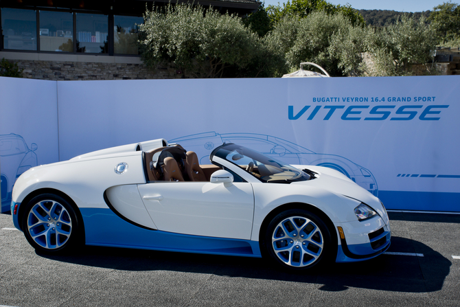 O Bugatti Veyron Grand Sport Vitesse no 