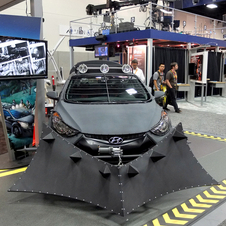 Hyundai Elantra Coupe Zombie Survival Machine