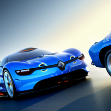 The initial concept for the new car was called the Alpine 110-50, but the production version will not look like this