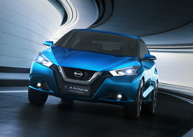 O novo veículo resulta de uma parceria entre os centros Nissan Design China e Nissan Global Design 