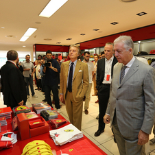 There is the largest permanent collection of Ferrari grand prix cars in the world at the museum