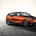 Les panneaux de la carrosserie sont peints dans la teinte Solar Orange metallic spécialement développée pour la BMW i3 Concept Coupé. 