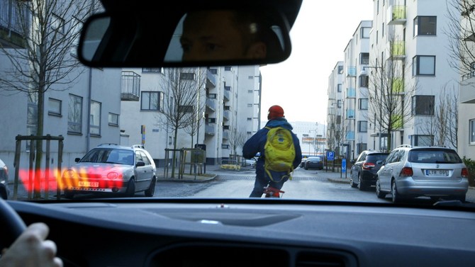 The tech will allow cyclists and motorists to know about each other