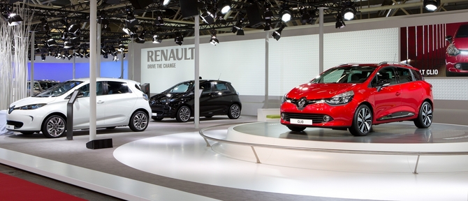 Os veículos da Renault tiveram a média mais baixa da Europa em termos de emissões com 115.9g/km de CO2