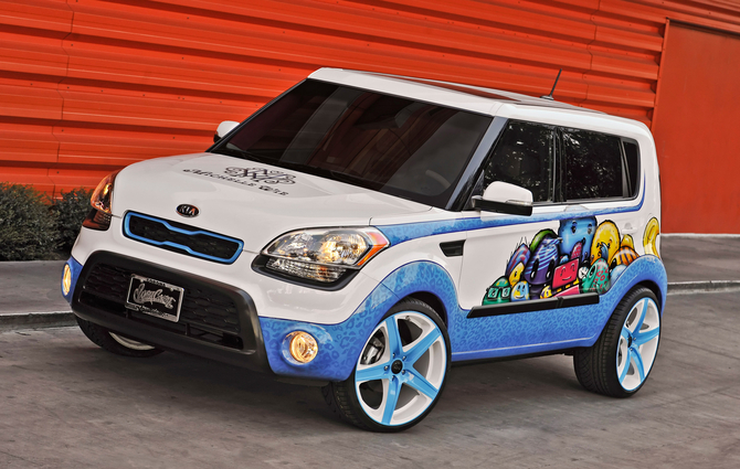 Kia Brings Gloriously Ugly Cars to SEMA