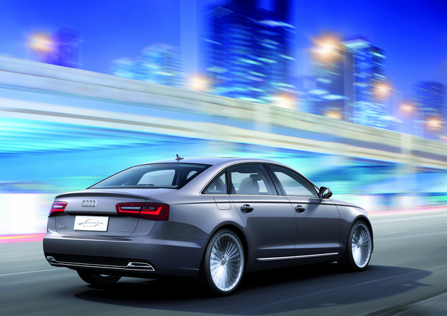 Audi A6L E-Tron apresentado em Pequim