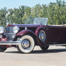 Packard Individual Custom Eight Convertible Victoria by Dietrich