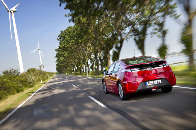 Ampera é o carro elétrico mais vendido na Europa