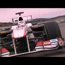 F1 - Sauber C30 launch - Shakedown in Valencia (Kamui Kobayashi) - Part 1/2 