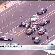 Crazy Orange County Police Pursuit